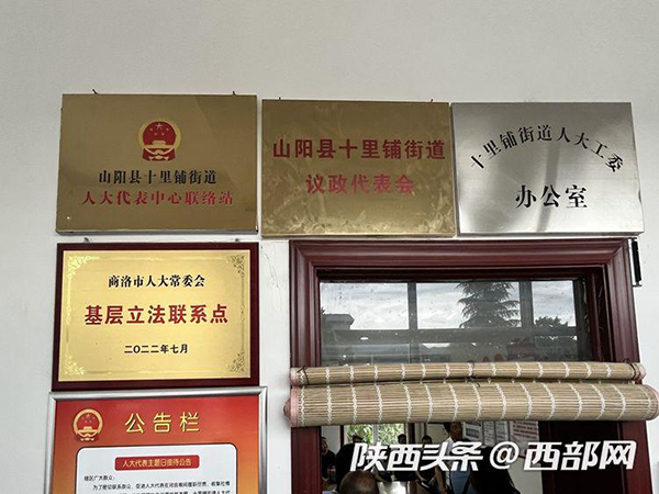商洛市山陽縣：用人大代表聯(lián)絡(luò)站架起連心橋、暢通民意路