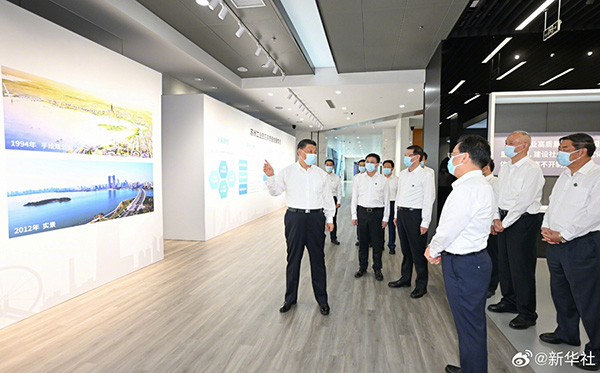 習(xí)近平在江蘇蘇州市考察調(diào)研
