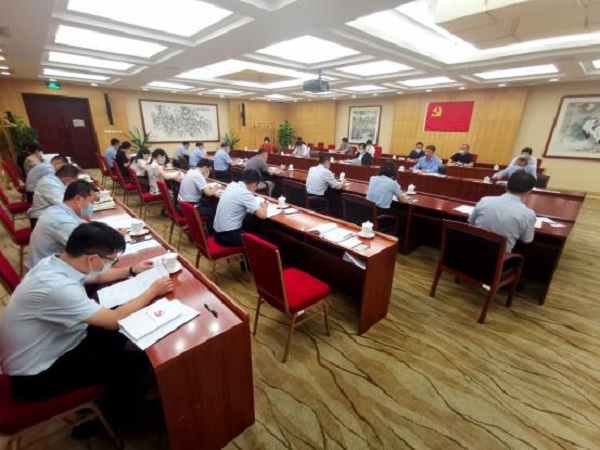肖捷同志參加預(yù)算工委全體黨員干部會議 史耀斌同志為預(yù)算工委全體黨員干部講專題黨課