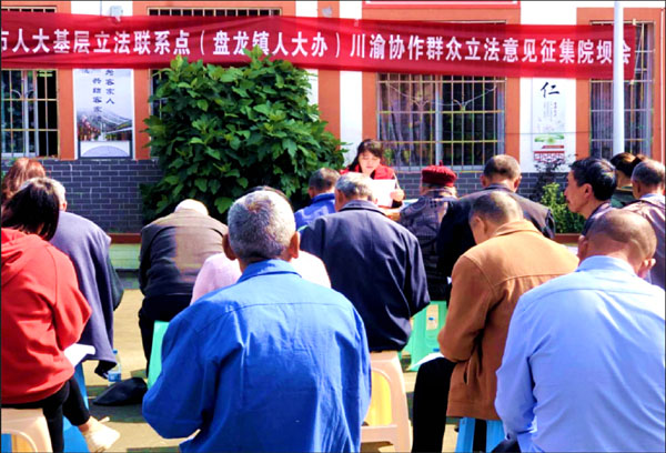  榮昌區(qū)盤龍鎮(zhèn)人大辦基層立法聯(lián)系點(diǎn)打造川渝協(xié)同立法基層實(shí)踐樣本